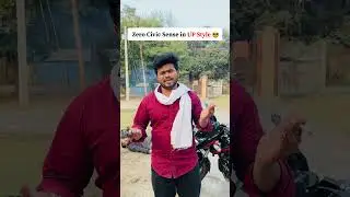 Zero Civic Sense in UP Style 😀 #shorts