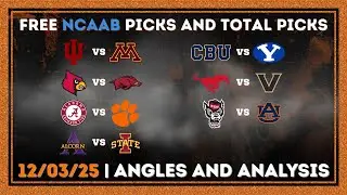 NCAAB Picks Today 12/03/25 | NCAAB Picks & Analysis Today 12/03/25