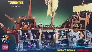 LEGO Goonies Set Live Build #6 | Step-by-Step Assembly & Chat