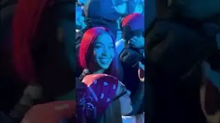 Yailin la m&aacute;s viral llega de sorpresa al concierto de anuel 😱