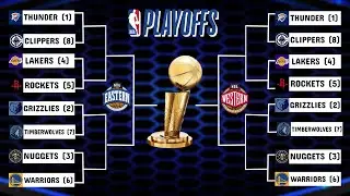 NBA Playoff Bracket and Picture 2025: Matchups If the Season Ended Today