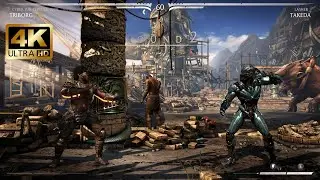 Triborg (Cyber Sub-Zero) vs Takeda - Mortal Kombat X
