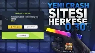 CSGO DEPOZİTSİZ CRASH SİTESİ BEDAVA 0.30$ I SEARCHKNİFE PROMO KOD