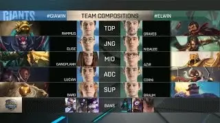 GIA vs EL Highlights - GIANTS vs ELEMENTS - EU LCS Week 6 - SPRING 2016