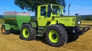 MB trac 1100 bei der Kali Ausbringung
