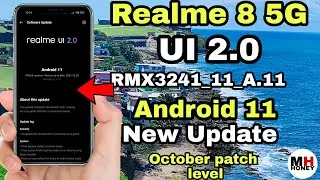 Realme 8 5G👍👍 New October Month  Android 11 Update👌👌