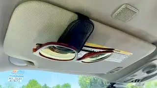 compuda 2 Pack Sunglass Holder for Car Sun Visor REVIEW