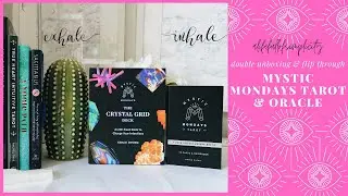 Mystic Monday's Tarot & Crystal Grid | Double Unboxing & Flip Through