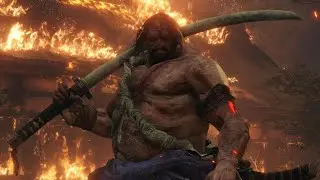 SEKIRO  jujou the drukard MINI BOSS FIGHT PS5 CAPTURE 1080P 60 FPS