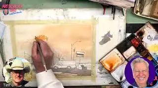 Tim Oliver - Watercolor Landscape Demo (Preview)