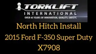 Torklift North Hitch X7908 Install 2015 Ford F-350 Super Duty (2011-2016 F250 F350)