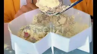 JUST BITES/DRY MATCHA ICE EATING DRY TEXTURE ICE EATING