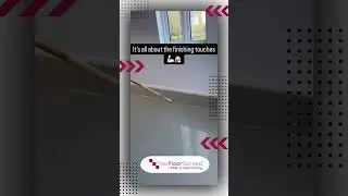 Fast Floor Screed - Liquid Screed Tamping -  its all about the finishes! #screed #UFHscreed