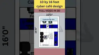 10 BY 16 FEET CYBER CAFE LEGAL SERVICE DESIGN IDEAS 2023 #shorts #viral #officedecor @empirostudio