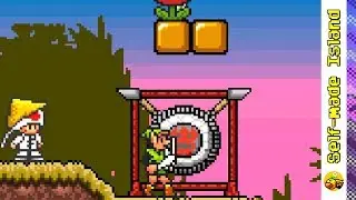 Ninji's Oriental Forest &bull; Super Mario Bros. X Level