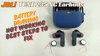 Наушники JBL Tune 235NC | Полностью разряженные наушники | Как заменить аккумулятор, чтобы решить...