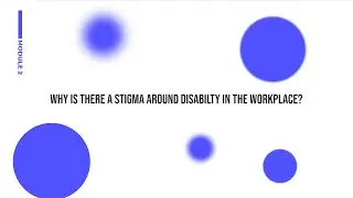 Connecting the dots: Why is there a stigma around disabilty in the workplace?