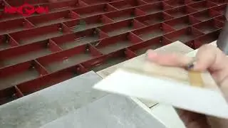 How about cutting out a square box with a waterjet cutting machine?