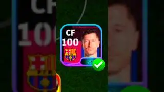 Lewandowski 99❌100✅ #trending #efootball2025 #efootball #shorts #pes