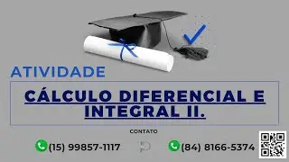 C&aacute;lculo utilizando Integral Tripla:Monte e resolva a integral tripla que representa o volume