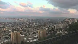 Panoramic View of Haifa Bay - Israel