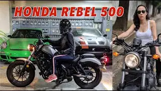 Honda Rebel 500  : First Demo : First Impressions : #gakimoto #TasteRide #LoanerBike