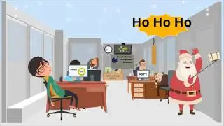 2D Animation New Year Funny Greetings