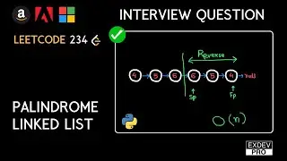 Palindrome Linked List | LeetCode 234 | Python Solution