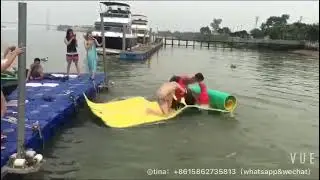 Floating water foam mat