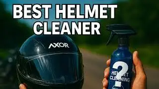 Best Helmet cleaner spray-How to clean Helmet inside?#ytshorts #bikemaintenance #axorhelmets #rider 