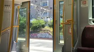 Waratah B set train ride from Macdonaldtown to Stanmore