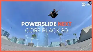 Powerslide Next Core Black 4x80 Skates