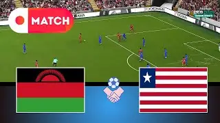 LIBERIA vs MALAWI | World Cup Qualifiers Match Simulation 2025-26 | PES 21 eFootball Gameplay
