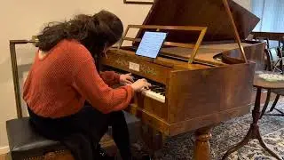 Beethoven Appassionata Third Mvt. On Penelope Crawford’s Conrad Graf Piano!