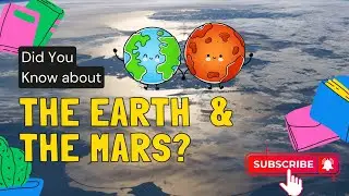 🌍 Exploring Earth and Mars #mars #red #planets #earth #moon#marsexploration #rover#spaceexploration