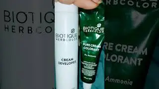 No more grey hair/hair colour review#biotique #haircare #viral