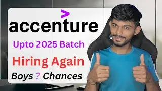 Accenture Hiring Again Upto 2025 Batch Sending Shortlisting