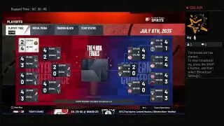 2K21 ST. LOUIS SPIRITS 2034-35 sEason 15: 72-10 Playoffs EastErn confErEncE final nets(1-0)gamE2