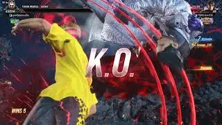 Jin vs Kazuya Rank Battle Tekken 8 Vortex GTX