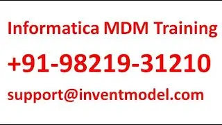 Match, merge and Tokenization in Informatica MDM Part 1/7