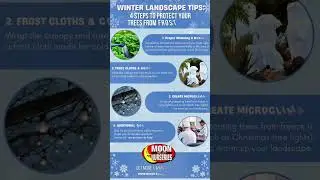 Winter Landscape Tips! #plants #winterready