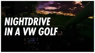Night Drive: ASMR Drive in Sydney | Volkswagen Golf | POV | Just Another Drive |Engine Noise