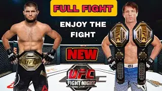 🔥Undefeated Khabib Nurmagomedov vs Chael Sonnen | Dream UFC Fight