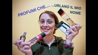 5 PROFUMI CHE URLANO IL MIO NOME 🖤🍐🍉⚽️🪵