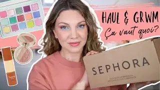 GRWM & HAUL SEPHORA : J'OUVRE,  JE TESTE ET J'AI DES SACR&Eacute;ES SURPRISES 😅! SEPHORA VIB SALE