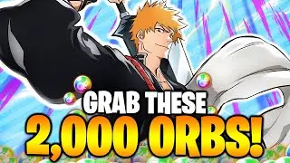 НОВЫЕ ИГРОКАМИ ДОЛЖНЫ ПОЛУЧИТЬ ЭТО, ПРЕЖДЕ ЧЕМ УЙДУТ?! 2000 БЕСПЛАТНЫХ СФЕР! Bleach: Brave Souls!