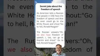 FREE SPEECH in soviet union? #yourdailydose #yourdailyjoke #dailyjokes #usahumor
