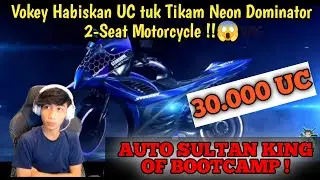 Vokey Habiskan UC tuk Tikam Neon Dominator 2-Seat Motorcycle !!😱 Auto Sultan King Of Bootcamp !