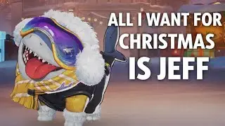 A holiday music video inspired by Marvel Rivals and Jeff the Landshark.