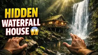 Hidden Waterfall House 🏠🏡#hiddenhistory #unitedstates 